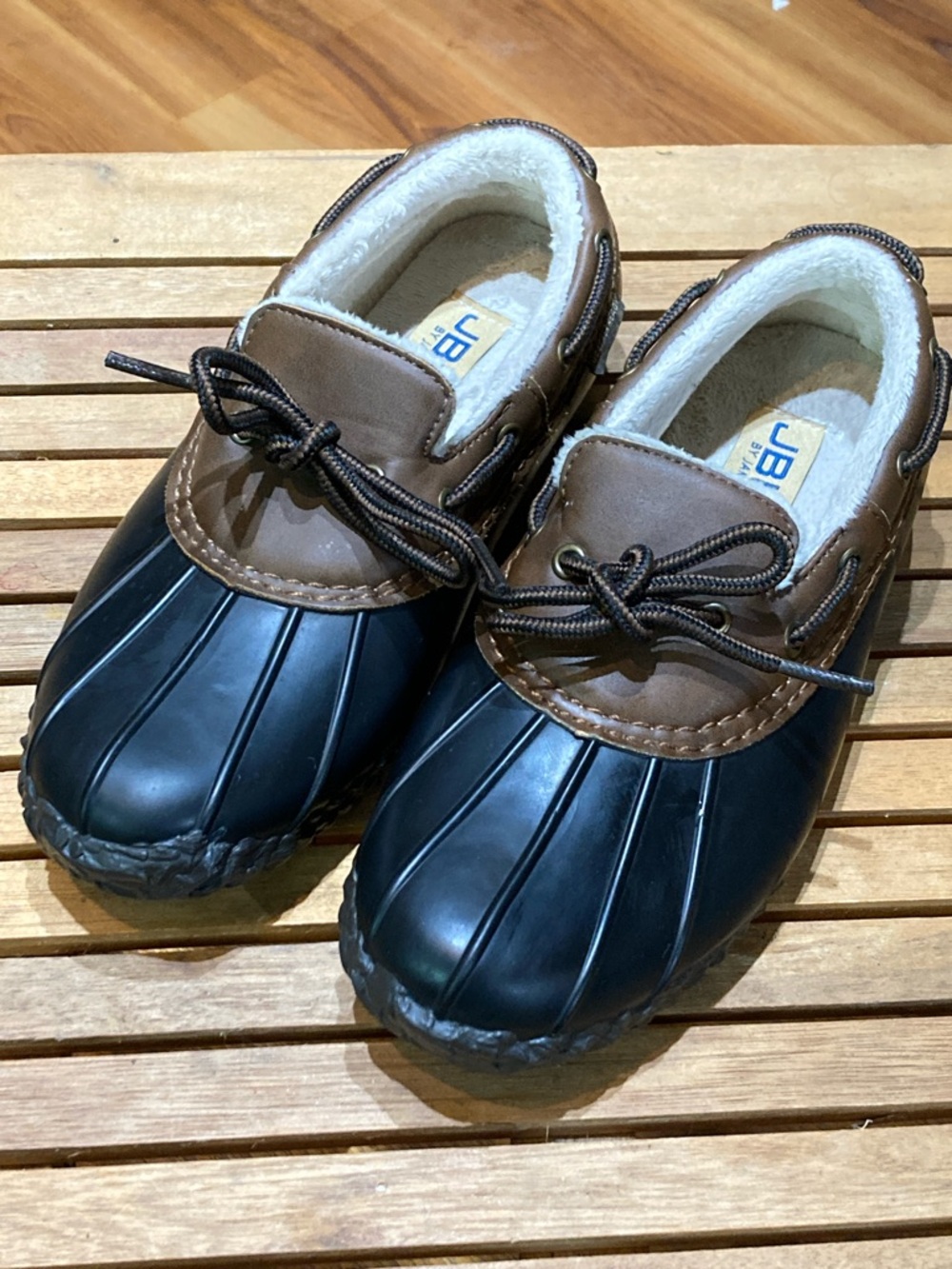 JBU by Jambu Waterproof Woodbury Duck Moccasins (JB18GWN01)